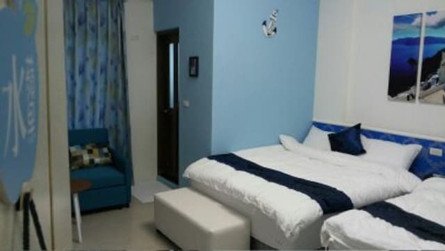 水蘋果海洋風四人房