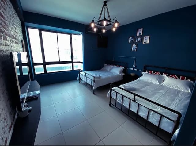 l墾丁包棟民宿lantique恆春古城工業風四臥室10人包棟IG I電動麻將l k歌l烤肉l德州撲克桌遊I步行車站三分鐘2025新開幕lline Id Kenting-timehouse-Two-bedroom 8~10 people private building-8