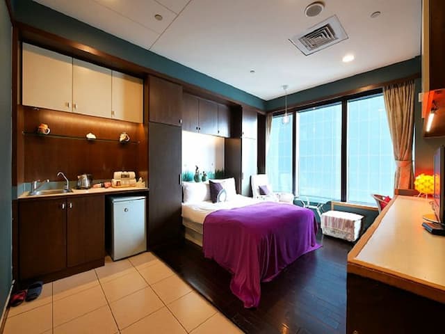 85布拉格(85大樓)-側面海景豪華雙人間- 不挑房-9