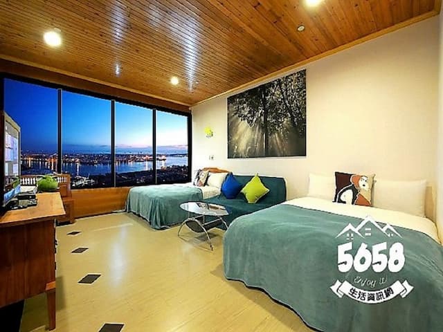 85布拉格(85大樓)-海景房 l 海景四人房- 不挑房-1