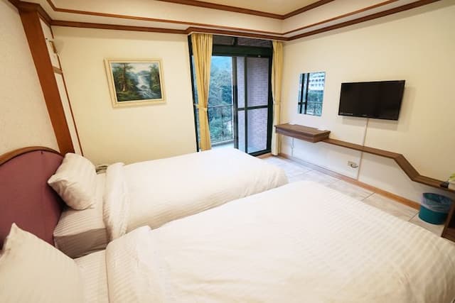Taoyuan Xiaowulai Villa-Double room with view-3