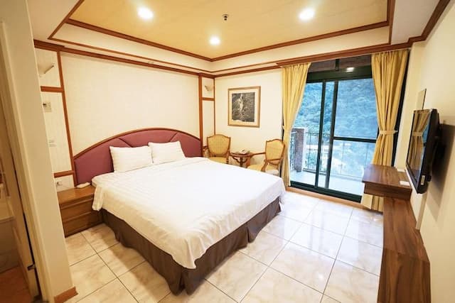 Taoyuan Xiaowulai Villa-Double room with view-1