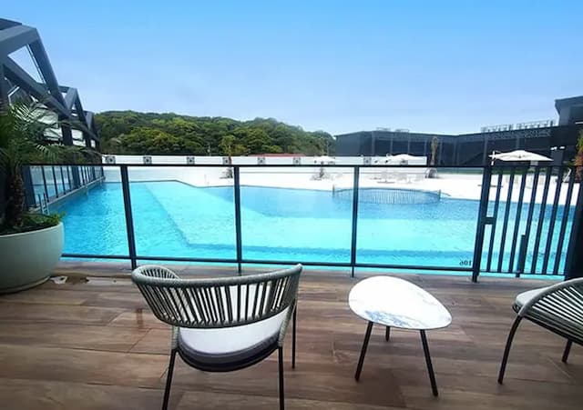 FIVE SPRING RESORT THE SHIRAHAMA-Dragon (泳池景雙床房)-5