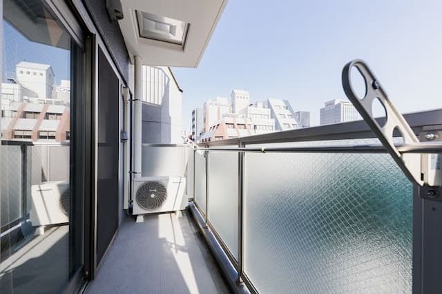 全室バルコニー付き