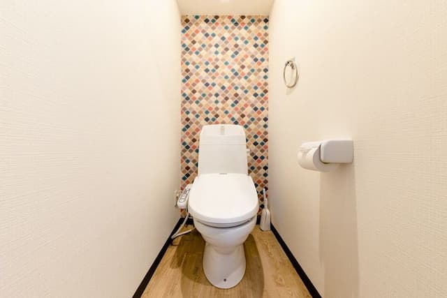 全室ウォシュレット・トイレ付き