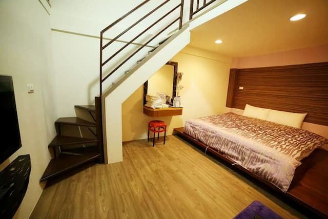 Jia's Homestay-Building in the middle of the quadruple room-1