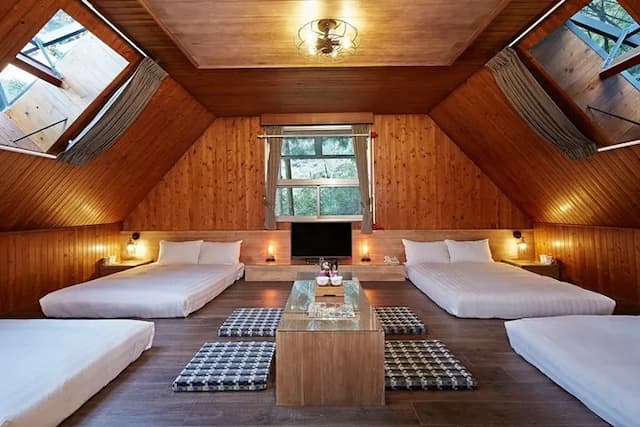 台中商務旅館－八仙山莊-森活八人房-1