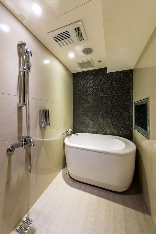 峻美精品旅店(無人自動入住飯店 Self Check in Hotel)-經典雙人房一大床-6