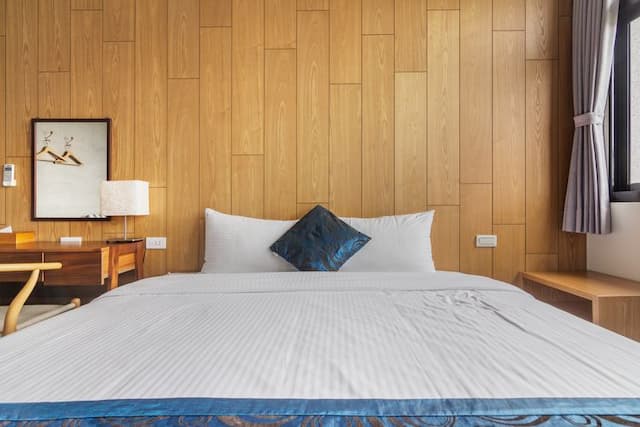 宜蘭佐沐的民宿 l 代售套裝行程-加大雙人床房-附陽台 - 沁藍 l 純住宿-3