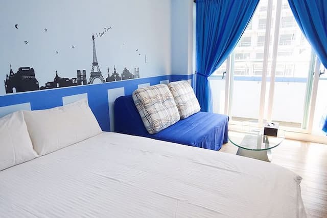 아이즈 딤 스위트 삼다관 (Eyes Theme Suites Sanduo Museum)-Deluxe Double Suite with Balcony-4