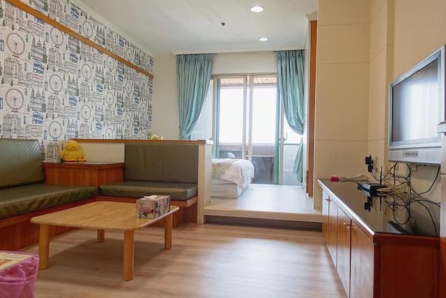 아이즈 딤 스위트 삼다관 (Eyes Theme Suites Sanduo Museum)-Deluxe Double Suite with Balcony-6