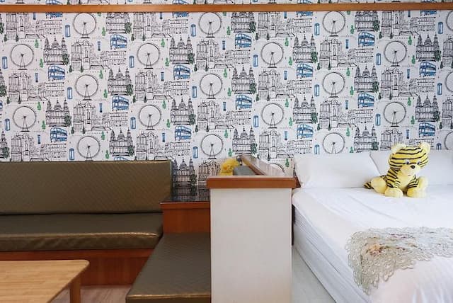 아이즈 딤 스위트 삼다관 (Eyes Theme Suites Sanduo Museum)-Deluxe Double Suite with Balcony-5