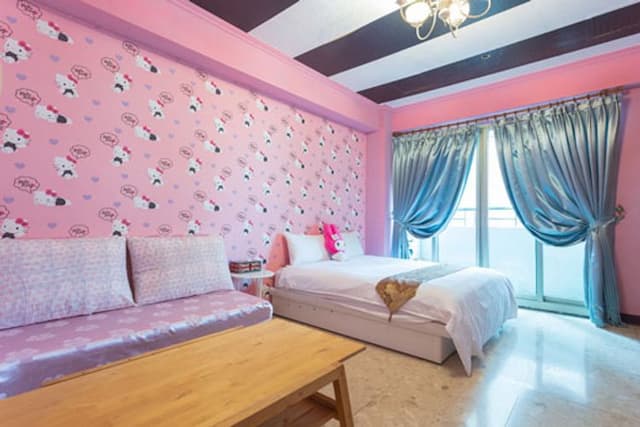 아이즈 딤 스위트 삼다관 (Eyes Theme Suites Sanduo Museum)-Deluxe Double Suite with Balcony-7