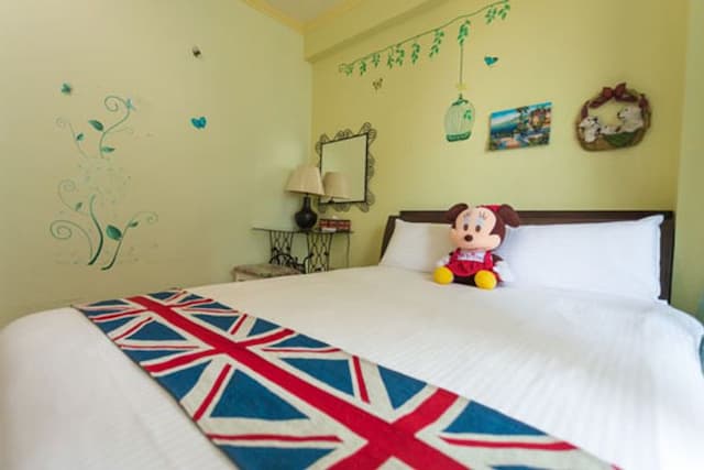 아이즈 딤 스위트 삼다관 (Eyes Theme Suites Sanduo Museum)-Standard Family Quadruple Room - Two Beds with Balcony-4