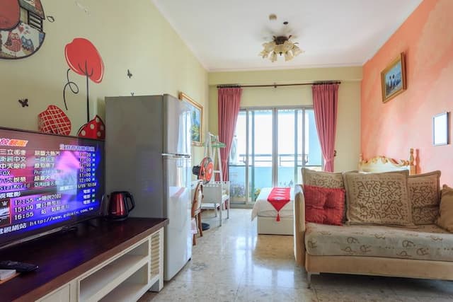 아이즈 딤 스위트 삼다관 (Eyes Theme Suites Sanduo Museum)-Deluxe Family 6-Bed Room - 3 Beds with Balcony-4