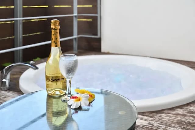 古志久茂半山海景度假旅居｜方便至美麗海水族館-5人2臥室+2衛浴 (附設浴缸)丨免費停車丨家庭出遊情侶度假休閒【不挑房】-4