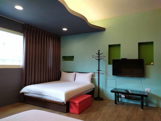 玖拾捌民宿｜可選購18-20人花蓮包棟｜近花蓮火車站-5A 家庭4人房-6