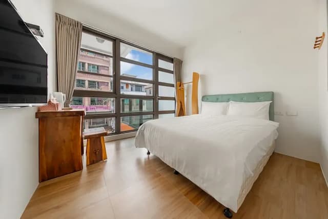 花蓮佑尼可智能入住旅店｜海景｜近東大門｜電梯-街景雙人房-附陽台-7