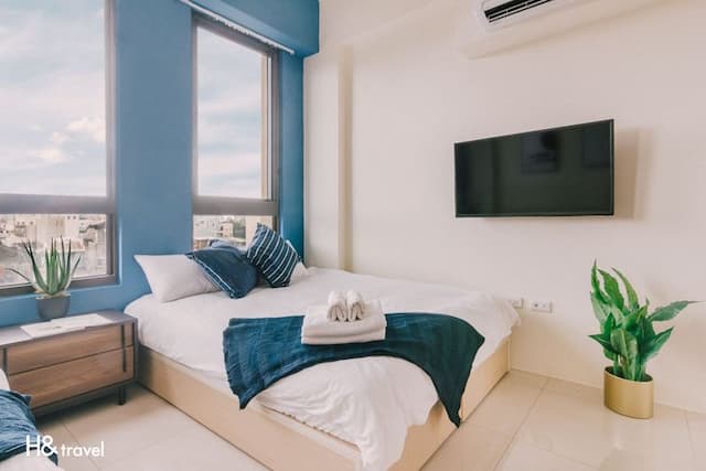 台南海安藝術公寓民宿｜緊鄰神農街/海安路美食商圈-經典四人房-5Ａ-6