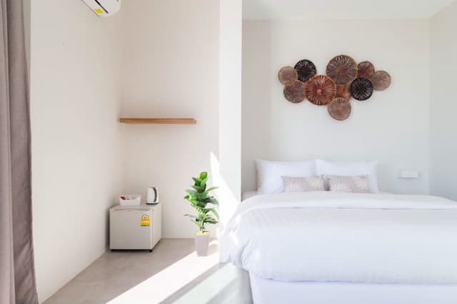 Pool access - one double bed