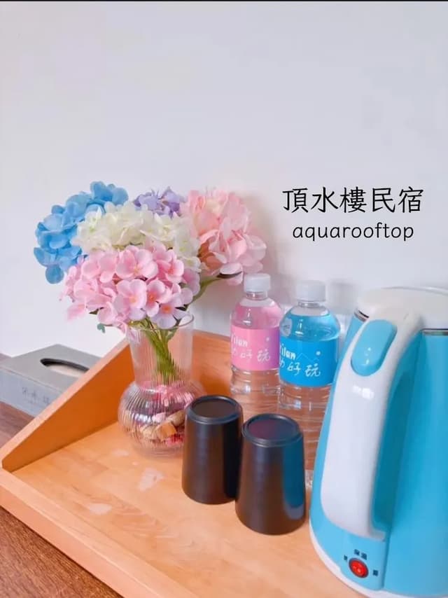 頂水樓。玩趣民宿-雙人房-6