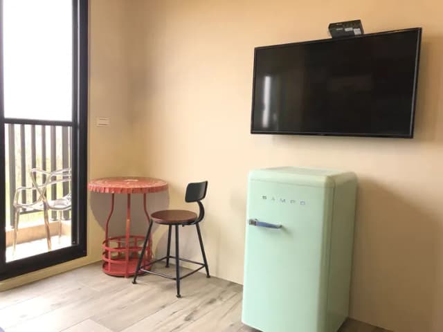 Island Nook B&B Penghu-201 Double Room with Forest View & Balcony, Island Nook B&B Penghu-5
