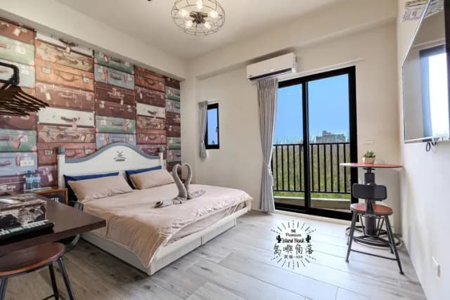 Island Nook B&B Penghu-201 Double Room with Forest View & Balcony, Island Nook B&B Penghu-2