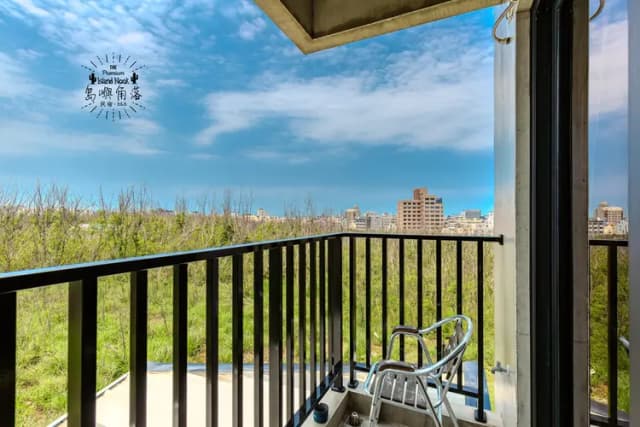 Island Nook B&B Penghu-202 Double Room with Forest View & Balcony, Island nook B&B Penghu-11