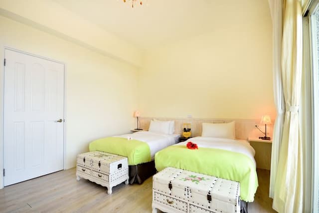 上弦月民宿 l 民宿編號1238-雅致雙床套房-1