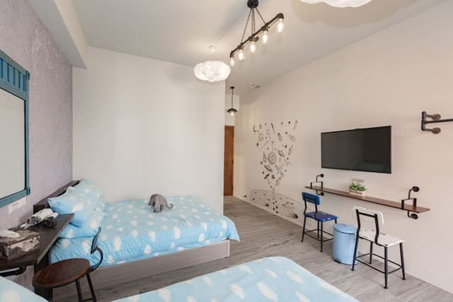 Island Nook B&B Penghu-Quadruple Room with Balcony, Island Nook B&B Penghu-5