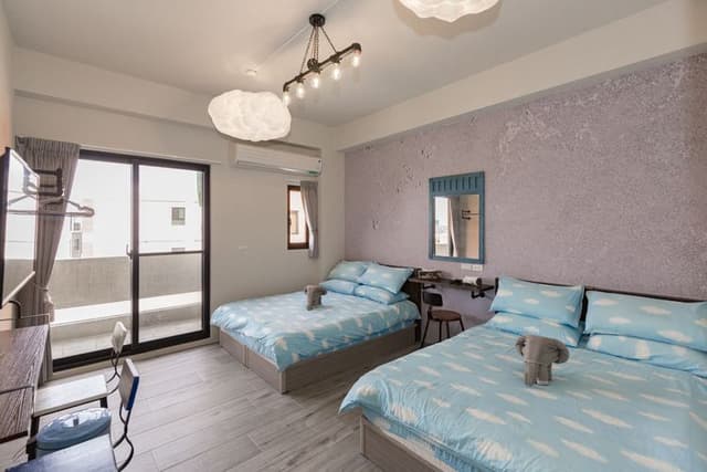 Island Nook B&B Penghu-Quadruple Room with Balcony, Island Nook B&B Penghu-1