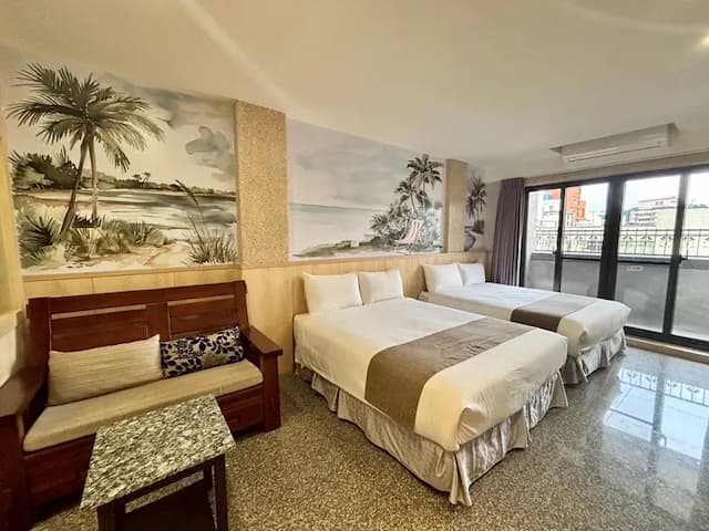 DA XI LAO CHENG,SI-JI-XING-GUAN-Classic quadruple room-5