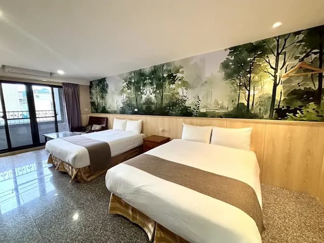 DA XI LAO CHENG,SI-JI-XING-GUAN-Classic quadruple room-3