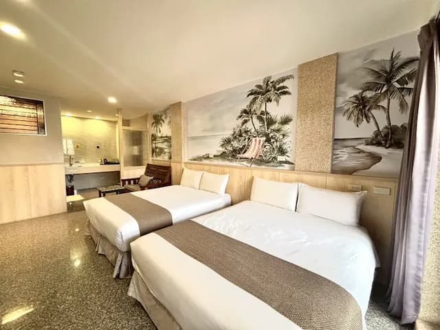 DA XI LAO CHENG,SI-JI-XING-GUAN-Classic quadruple room-6