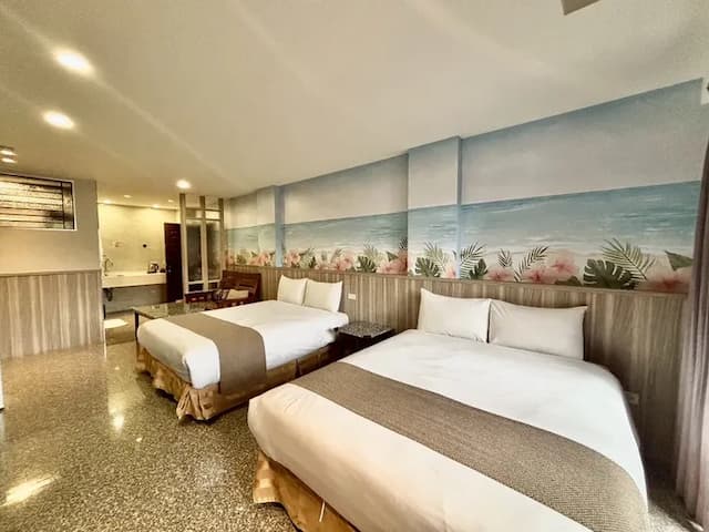 DA XI LAO CHENG,SI-JI-XING-GUAN-Classic quadruple room-4