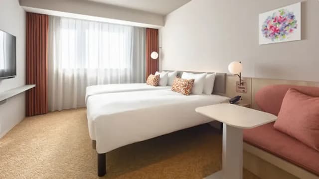 Mitsui Garden Hotel Ginza Tsukiji-Standard Twin｜One child (0-5 years old) can be brought without occupying a bed [no room selection]-2