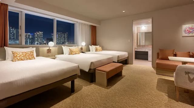 Mitsui Garden Hotel Ginza Tsukiji-Accessible Triple｜Three children (0-5 years old) can be brought without occupying a bed [no room selection]-3