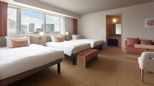 Mitsui Garden Hotel Ginza Tsukiji-Deluxe Triple (+Extra Bed)｜Three children (0-5 years old) can be brought without occupying a bed [no room selection]-2