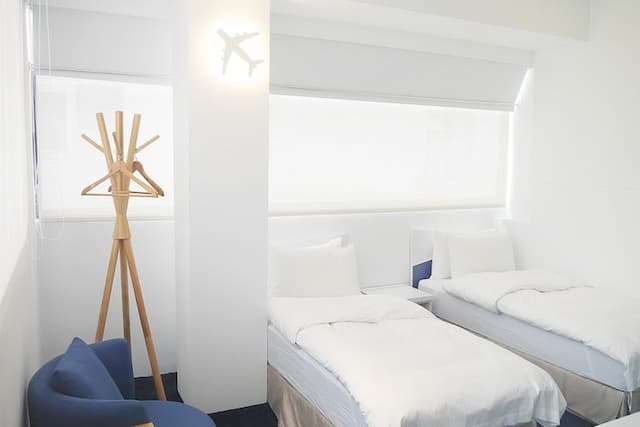 Time Flyer Hotel-Standard twin room-3