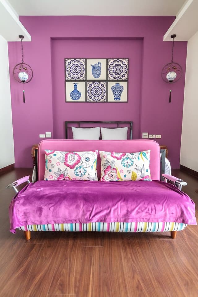 異宿風巢景觀旅店｜可10人包棟｜-豪華雙人房-附露台-101-2