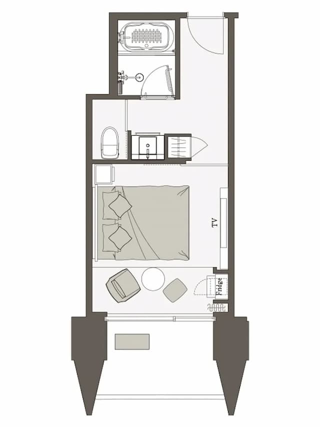 Mitsui Garden Hotel Jingu Gaien Premier-Standard Queen with Balcony｜One child (0-5 years old) can be brought without occupying a bed [no room selection]-6