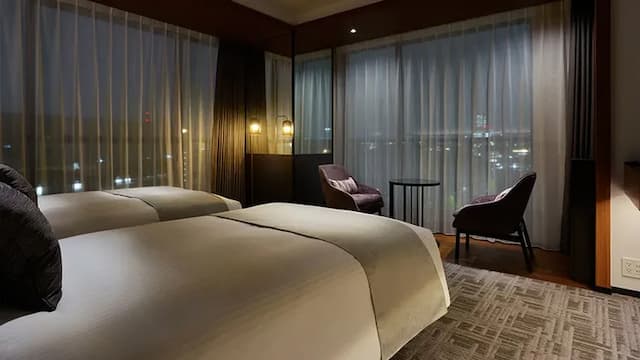 Mitsui Garden Hotel Jingu Gaien Premier-Deluxe Twin (with balcony)｜Two children (0-5 years old) can be brought without occupying a bed [no room selection]-3