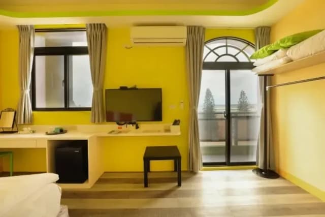 아타미 펑후완 홈스테이 (Atami Penghuwan Homestay)-Ocaen view room l Quadruple Room with Sea View-11