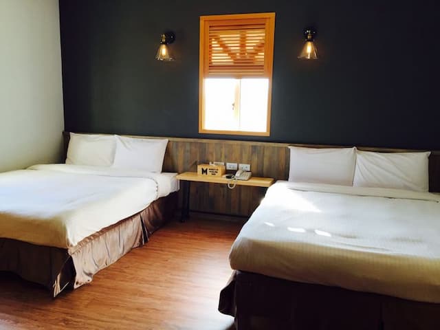 馬丁威旅店-四人房-2