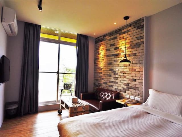 馬丁威旅店-雙人房 - 有陽台-3