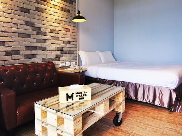 馬丁威旅店-雙人房 - 有陽台-4