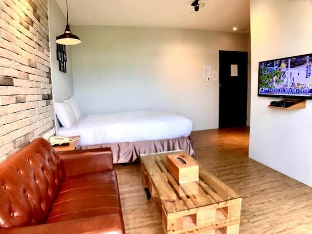 馬丁威旅店-雙人房 - 有陽台-9