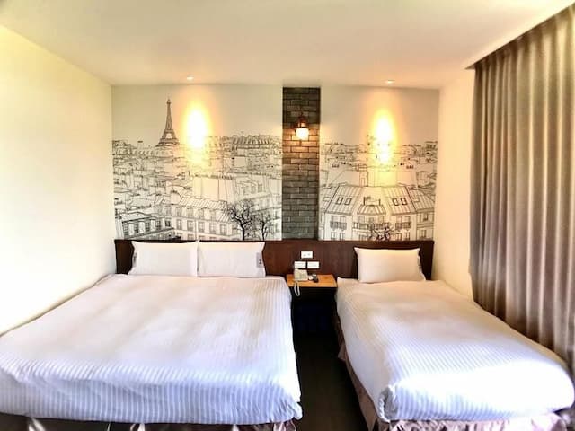 馬丁威旅店-三人房 - 有陽台-2