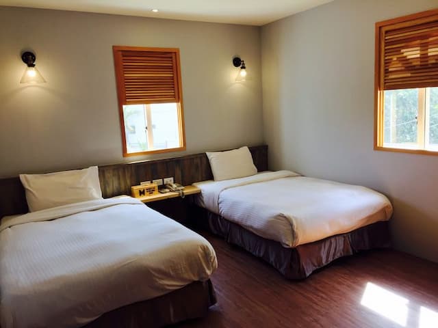 馬丁威旅店-客房(兩床) - 有窗-6