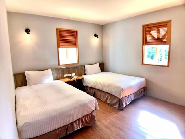 馬丁威旅店-客房(兩床) - 有窗-1